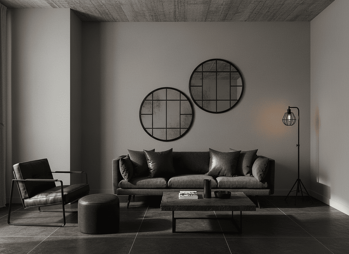 Wabi-sabi interior render produced consistently by Interior Render AI
