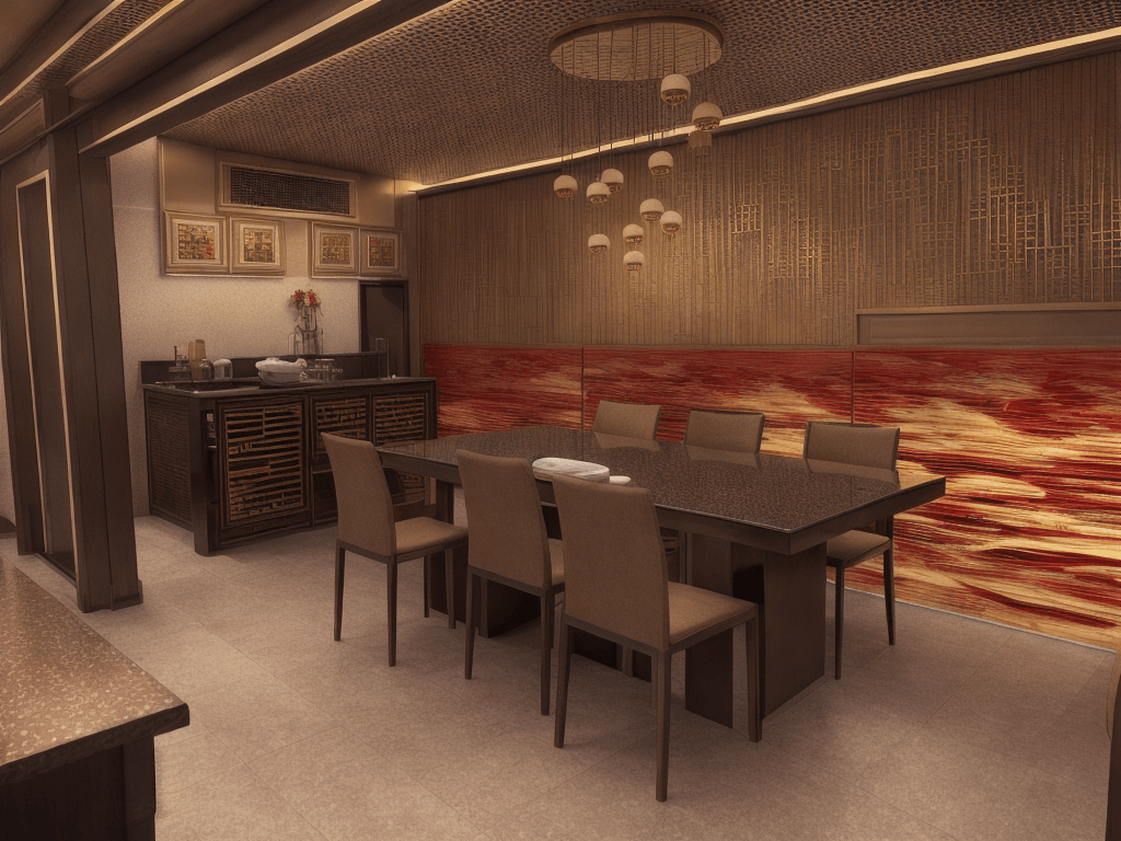 AI interior render example 5